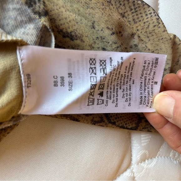 Allsaints sheer bodysuit - Picture 3 of 5